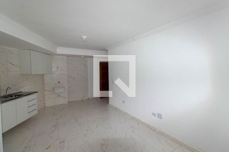 Sala/Cozinha de apartamento para alugar com 1 quarto, 34m² em Vila Nhocuné, São Paulo