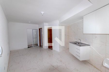 Sala/Cozinha de apartamento para alugar com 1 quarto, 34m² em Vila Nhocuné, São Paulo