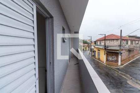 Varanda da Sala de apartamento para alugar com 2 quartos, 43m² em Vila Nhocuné, São Paulo