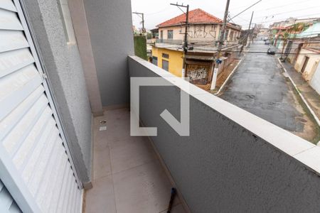 Varanda da Sala de apartamento para alugar com 2 quartos, 43m² em Vila Nhocuné, São Paulo