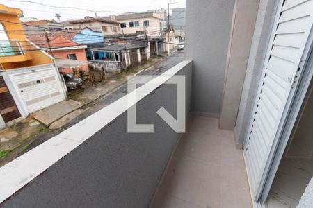 Varanda da Sala de apartamento para alugar com 2 quartos, 43m² em Vila Nhocuné, São Paulo