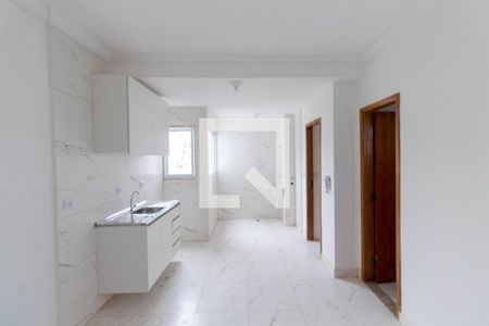 Sala/Cozinha de apartamento para alugar com 1 quarto, 30m² em Vila Nhocuné, São Paulo