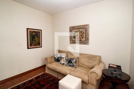 Sala de TV de apartamento à venda com 5 quartos, 540m² em Lourdes, Belo Horizonte