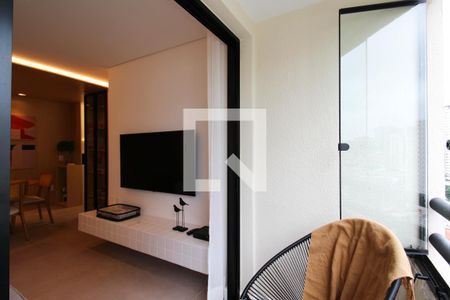 Varanda  de apartamento para alugar com 2 quartos, 60m² em Vila Olímpia, São Paulo