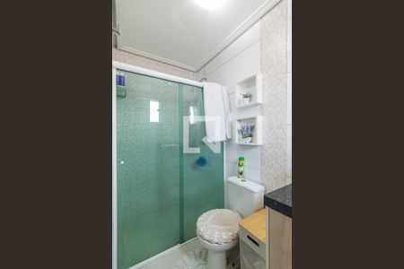 Banheiro da Suite de apartamento à venda com 3 quartos, 140m² em Utinga, Santo André