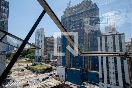 Vista da Sala de apartamento para alugar com 2 quartos, 31m² em Consolação, São Paulo