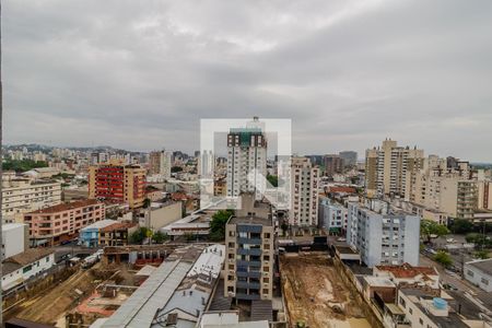 Vista de kitnet/studio para alugar com 1 quarto, 27m² em Cidade Baixa, Porto Alegre