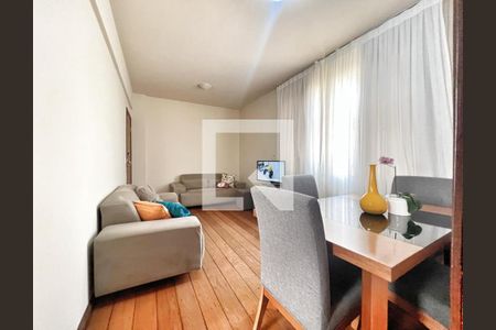 Sala de apartamento à venda com 2 quartos, 68m² em Alto Barroca, Belo Horizonte