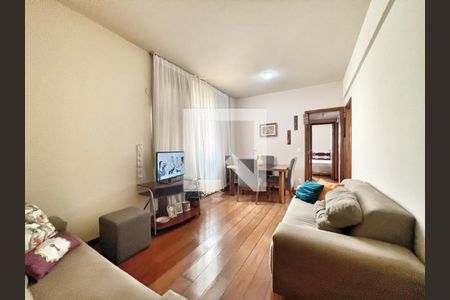 Sala de apartamento à venda com 2 quartos, 68m² em Alto Barroca, Belo Horizonte