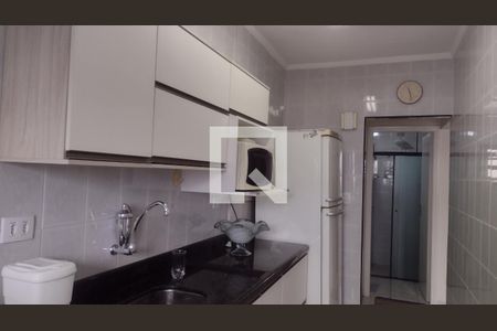 Cozinha  de apartamento para alugar com 1 quarto, 45m² em Nova Mirim, Praia Grande