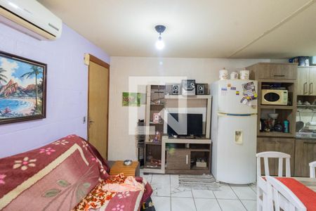 Sala/Cozinha de apartamento à venda com 2 quartos, 46m² em Olaria, Canoas