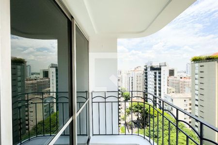 Sala/Varanda de apartamento à venda com 2 quartos, 72m² em Jardim Paulista, São Paulo