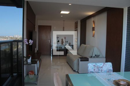 Sala de apartamento para alugar com 3 quartos, 77m² em Jaguaribe, Salvador