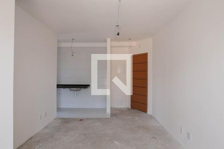 Sala de apartamento à venda com 2 quartos, 60m² em Campestre, Santo André