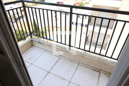 Varanda da Suite de apartamento à venda com 2 quartos, 60m² em Campestre, Santo André