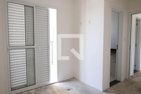 Suite de apartamento à venda com 2 quartos, 60m² em Campestre, Santo André