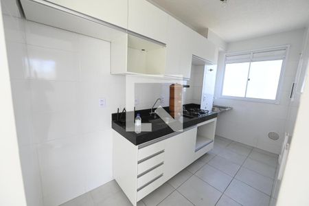 Cozinha de apartamento para alugar com 2 quartos, 45m² em Setor Faicalville, Goiânia