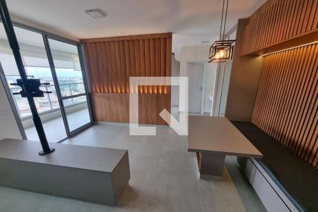 Sala de apartamento para alugar com 1 quarto, 57m² em Alto da Boa Vista, Ribeirão Preto