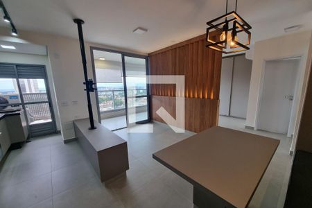 Sala de apartamento para alugar com 1 quarto, 57m² em Alto da Boa Vista, Ribeirão Preto