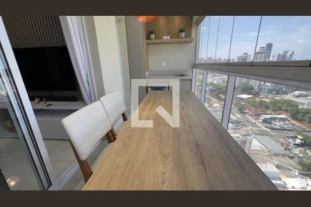 Varanda da Sala de apartamento para alugar com 2 quartos, 64m² em Setor Bueno, Goiânia