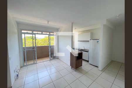 Sala de apartamento para alugar com 2 quartos, 56m² em Jk, Contagem