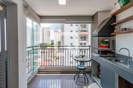 Varanda Gourmet de apartamento à venda com 2 quartos, 63m² em Jardim Timbauhy, Barueri