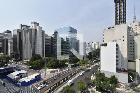Vista da Sala de apartamento à venda com 3 quartos, 105m² em Higienópolis, São Paulo