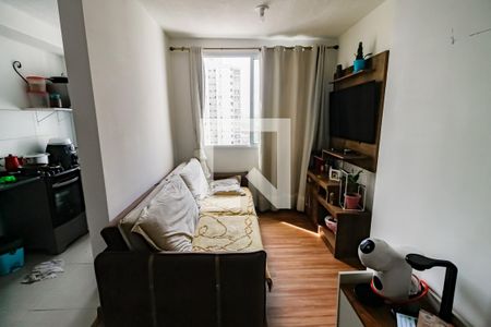 Sala de apartamento à venda com 2 quartos, 42m² em Jardim Monte Alegre, Taboão da Serra