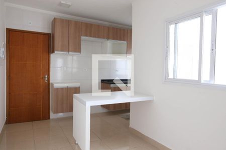 Sala de apartamento para alugar com 2 quartos, 50m² em Parque Erasmo Assunção, Santo André