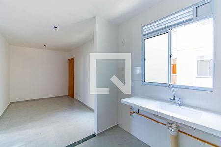 Cozinha de apartamento para alugar com 2 quartos, 42m² em Mato Grande, Canoas