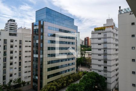 Vista da Sala de apartamento para alugar com 1 quarto, 28m² em Paraíso, São Paulo