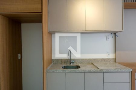 Cozinha - Armários de apartamento para alugar com 1 quarto, 28m² em Paraíso, São Paulo