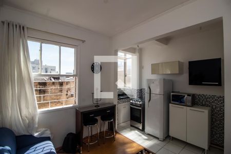 Sala/Quarto de apartamento à venda com 1 quarto, 30m² em Centro Histórico, Porto Alegre