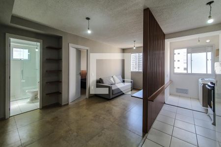 sala de apartamento para alugar com 1 quarto, 36m² em Liberdade, São Paulo