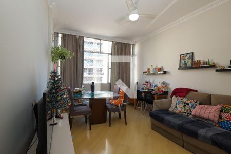 Sala de apartamento à venda com 2 quartos, 78m² em Tijuca, Rio de Janeiro