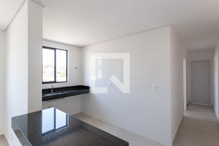 Cozinha de apartamento à venda com 3 quartos, 117m² em Planalto, Belo Horizonte