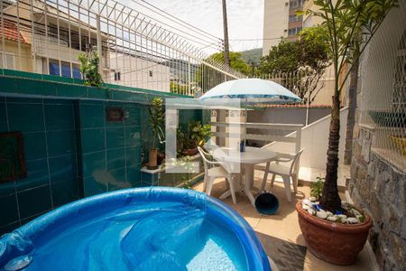 Varanda da Sala de casa à venda com 5 quartos, 200m² em Tijuca, Rio de Janeiro