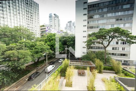 Sala - Vista de apartamento à venda com 2 quartos, 70m² em Jardim América, São Paulo