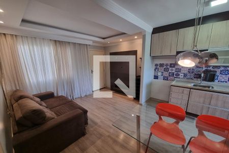 Sala de apartamento para alugar com 2 quartos, 42m² em Jardim Florestan Fernandes, Ribeirão Preto