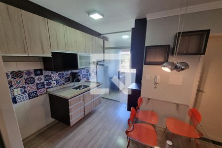 Cozinha de apartamento para alugar com 2 quartos, 42m² em Jardim Florestan Fernandes, Ribeirão Preto