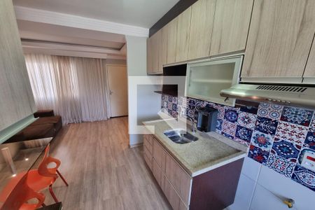 Cozinha de apartamento para alugar com 2 quartos, 42m² em Jardim Florestan Fernandes, Ribeirão Preto