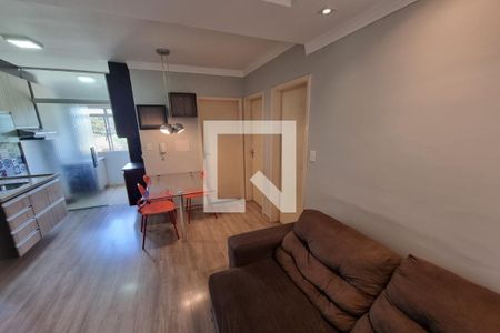 Sala de apartamento para alugar com 2 quartos, 42m² em Jardim Florestan Fernandes, Ribeirão Preto