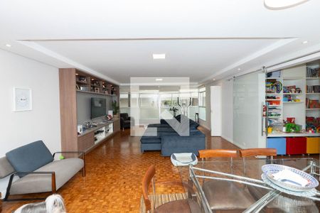 Sala de apartamento à venda com 4 quartos, 176m² em Cerqueira César, São Paulo