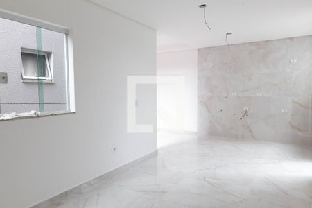 Sala e Cozinha de apartamento à venda com 3 quartos, 70m² em Vila Francisco Matarazzo, Santo André