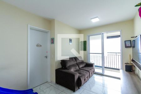 Sala de apartamento à venda com 1 quarto, 42m² em Jardim Olavo Bilac, São Bernardo do Campo