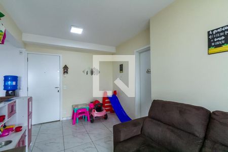 Sala de apartamento à venda com 1 quarto, 42m² em Jardim Olavo Bilac, São Bernardo do Campo