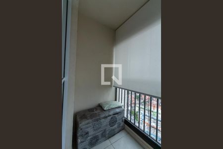 Varanda de apartamento à venda com 1 quarto, 42m² em Jardim Olavo Bilac, São Bernardo do Campo