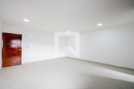 Sala/Cozinha de apartamento para alugar com 1 quarto, 40m² em Vila Linda, Santo André