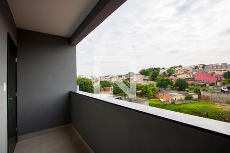 Área de serviço de apartamento para alugar com 1 quarto, 40m² em Vila Linda, Santo André