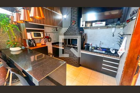 Área Gourmet de casa à venda com 3 quartos, 180m² em Vila Copacabana, Belo Horizonte